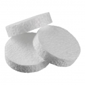 Zátka polystyrenová EPS bílá Ø 67 mm × 15 mm bílá
