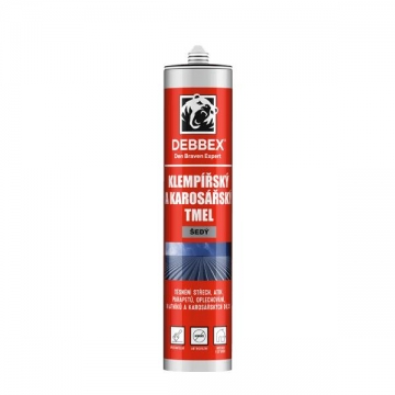 Klempířský a karosářský tmel 280 ml kartuše šedá