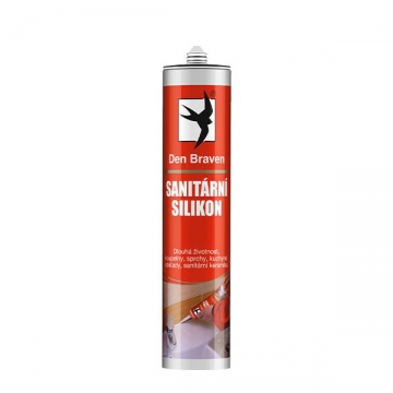 Sanitární silikon 280 ml kartuše stříbřitě šedá
