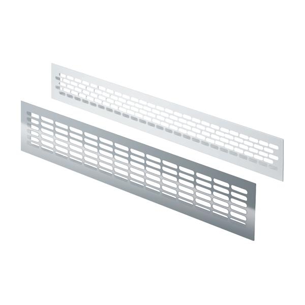 Mřížka větrací hliníková 480 × 60 mm hnědá Mřížka větrací hliníková 480 × 60 mm hnědá